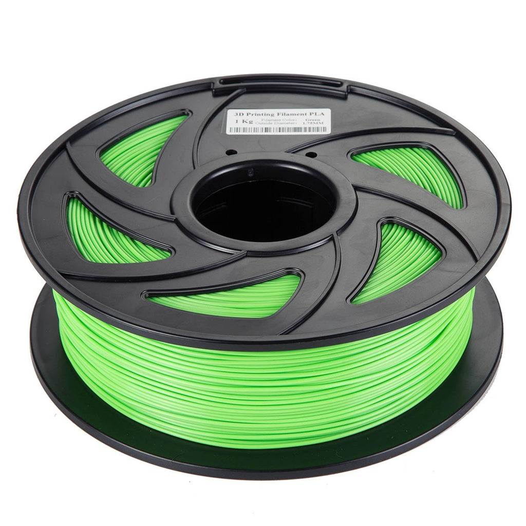 CloneBox Filament PLA 1,75 mm pour imprimante 3D, 1 kg, vert