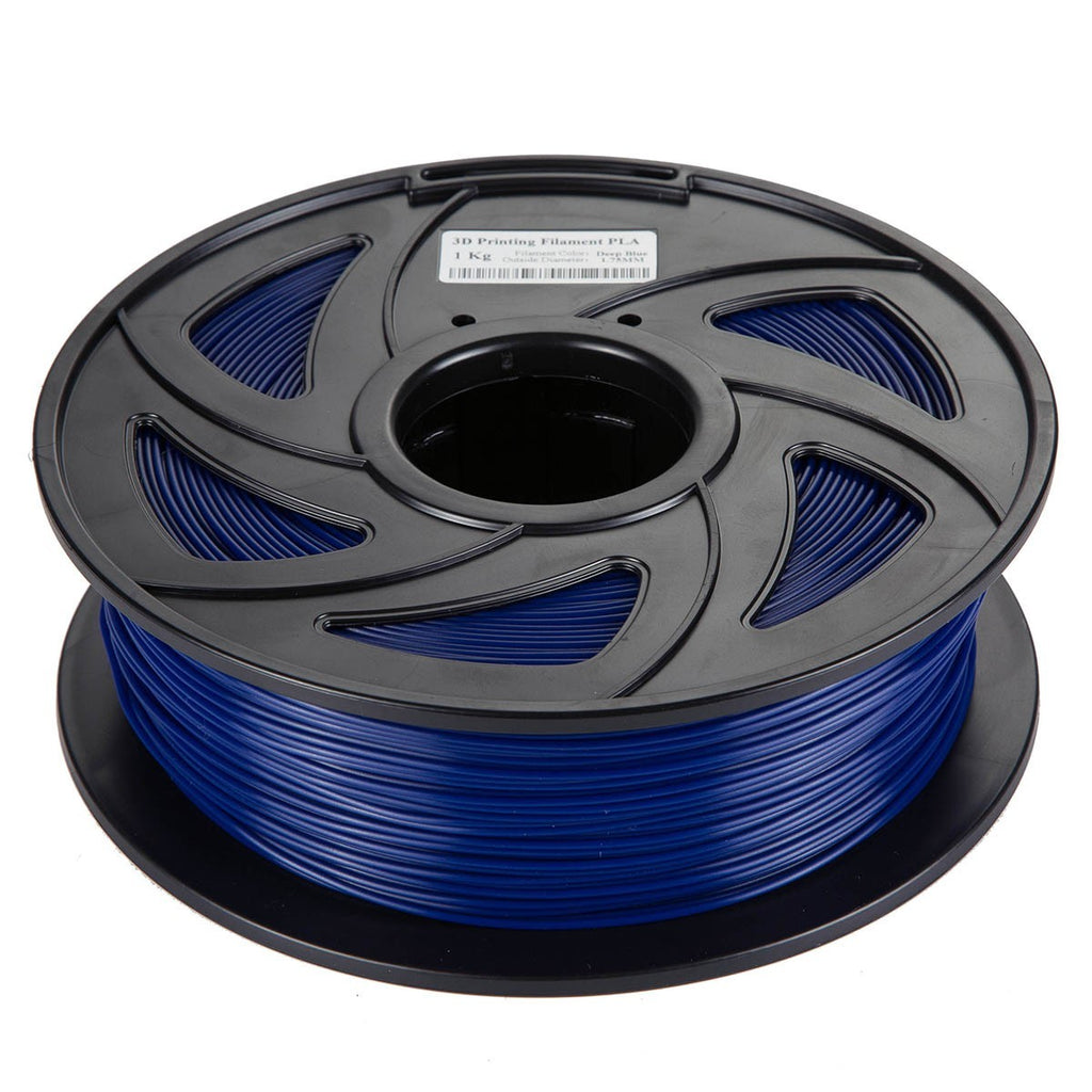 CloneBox Filament PLA 1,75 mm pour imprimante 3D, 1 kg, bleu profond