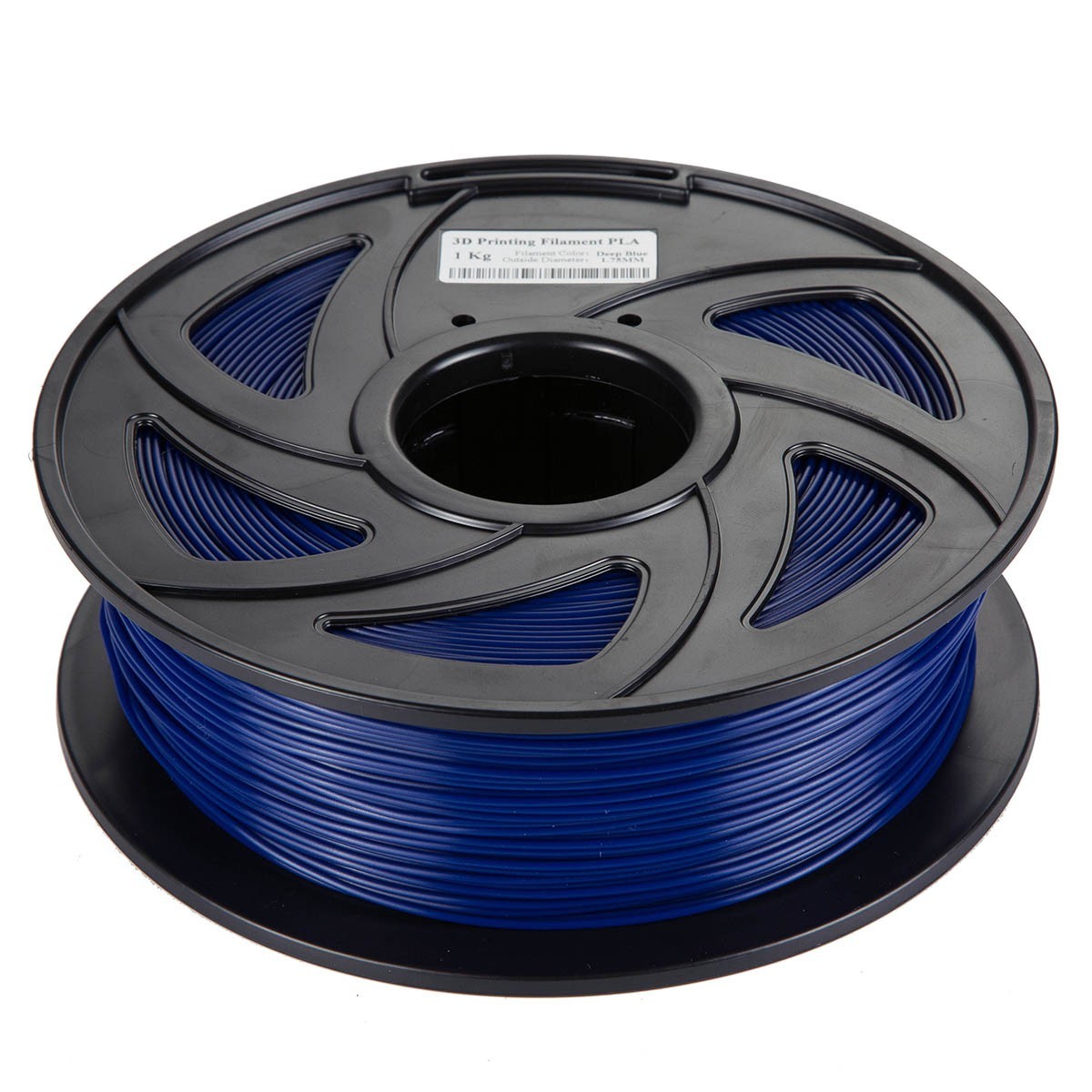 CloneBox Filament PLA 1,75 mm pour imprimante 3D, 1 kg, bleu profond