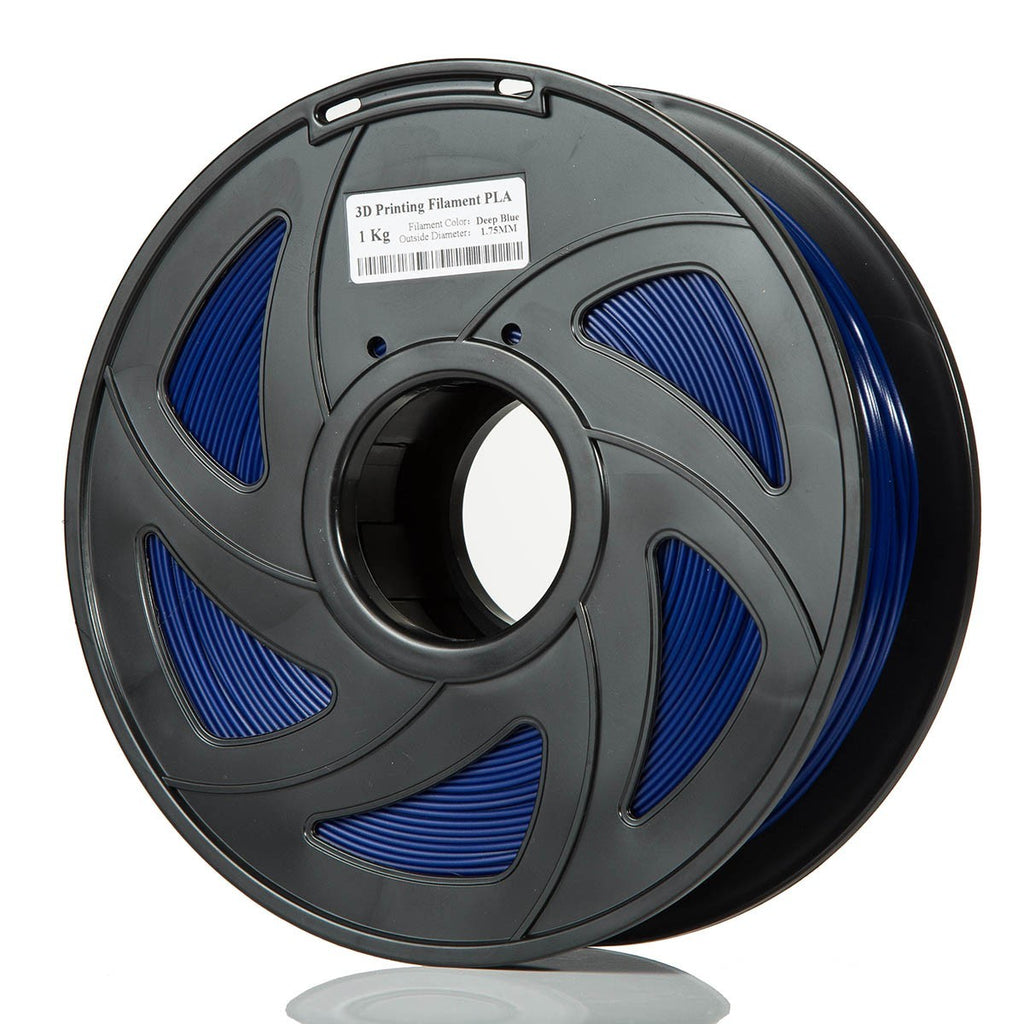 CloneBox Filament PLA 1,75 mm pour imprimante 3D, 1 kg, bleu profond