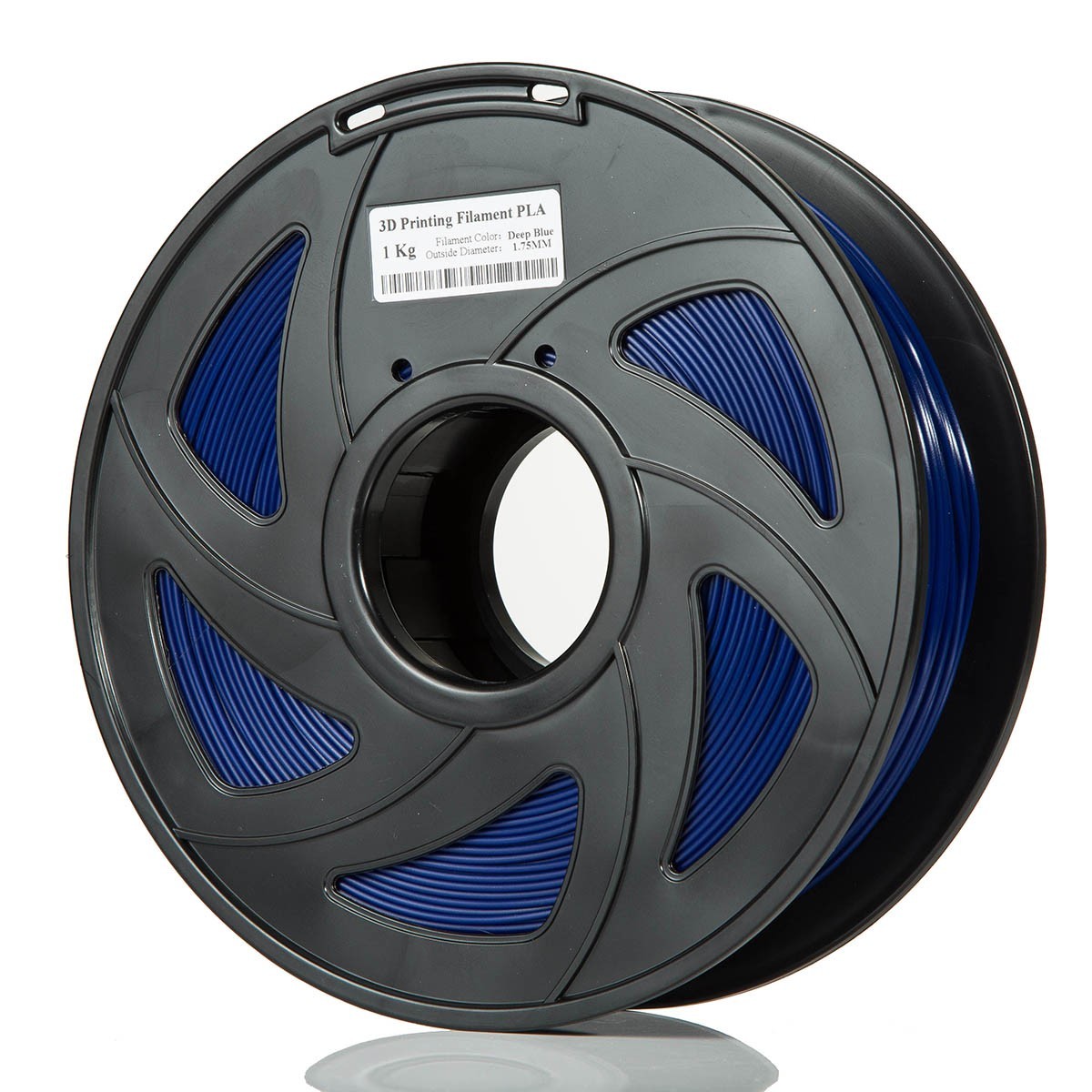 CloneBox Filament PLA 1,75 mm pour imprimante 3D, 1 kg, bleu profond