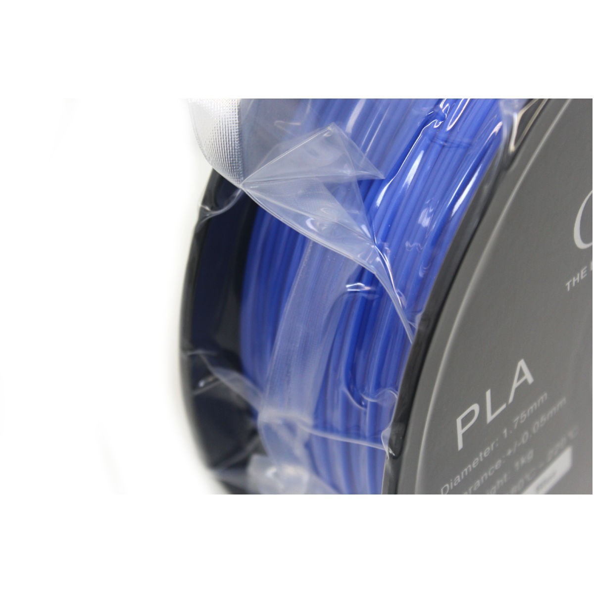 CloneBox Filament PLA 1,75 mm pour imprimante 3D, 1 kg, bleu fluo