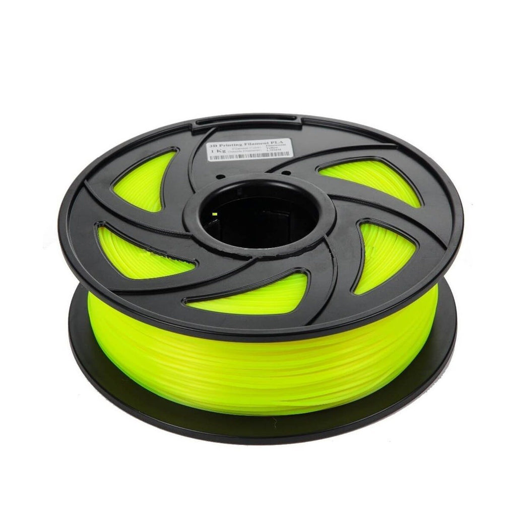 CloneBox Filament PLA imprimante 3D 1.75mm Préc. +/-0.05mm 1kg Jaune Trans