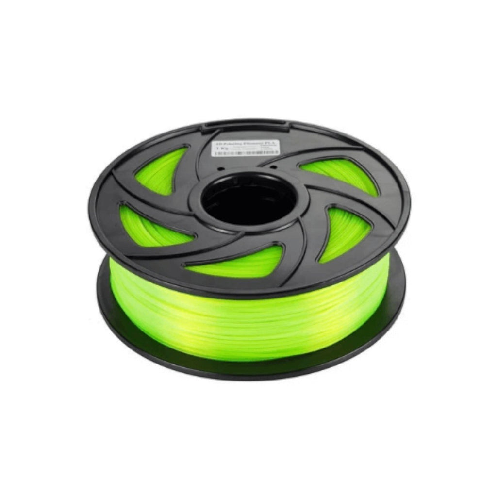 CloneBox Filament PLA d'imprimante 3D 1.75mm Préc. +/-0.05mm 1kg Vert Trans