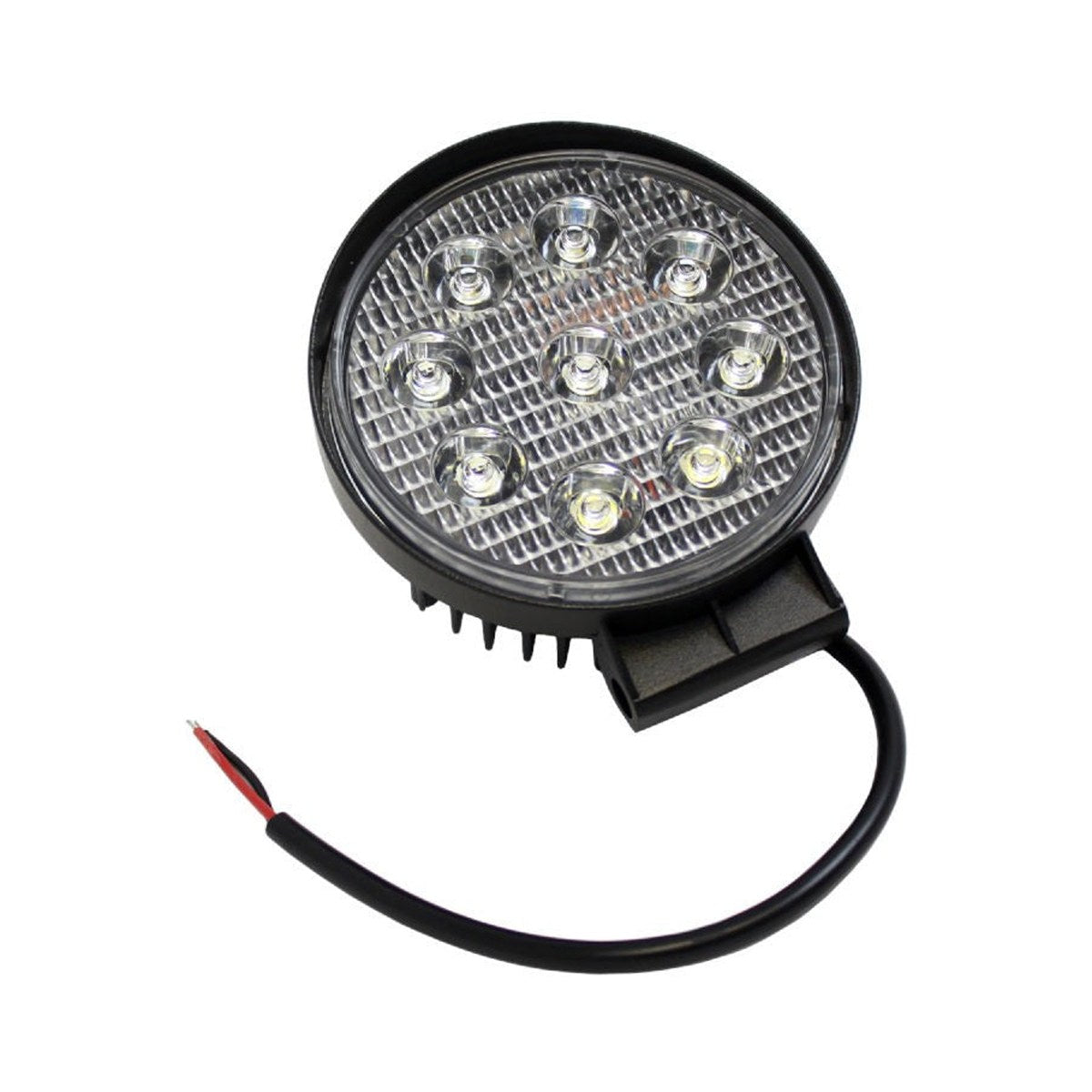 Phare de travail DEL tout-terrain, faisceau étroit, 27 W, 1980 lm, 10-30 V CC, IP67