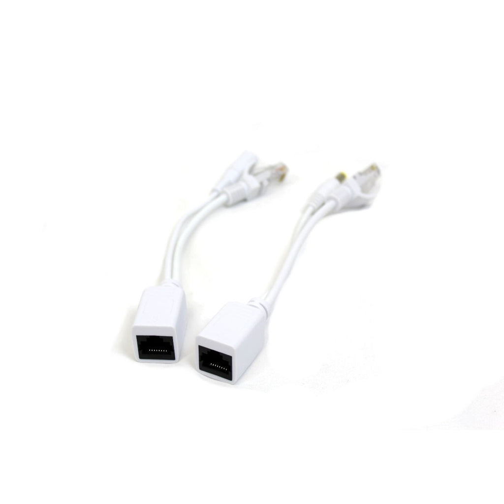 Prolongateur Ethernet CAT6 avec alimentation, blanc