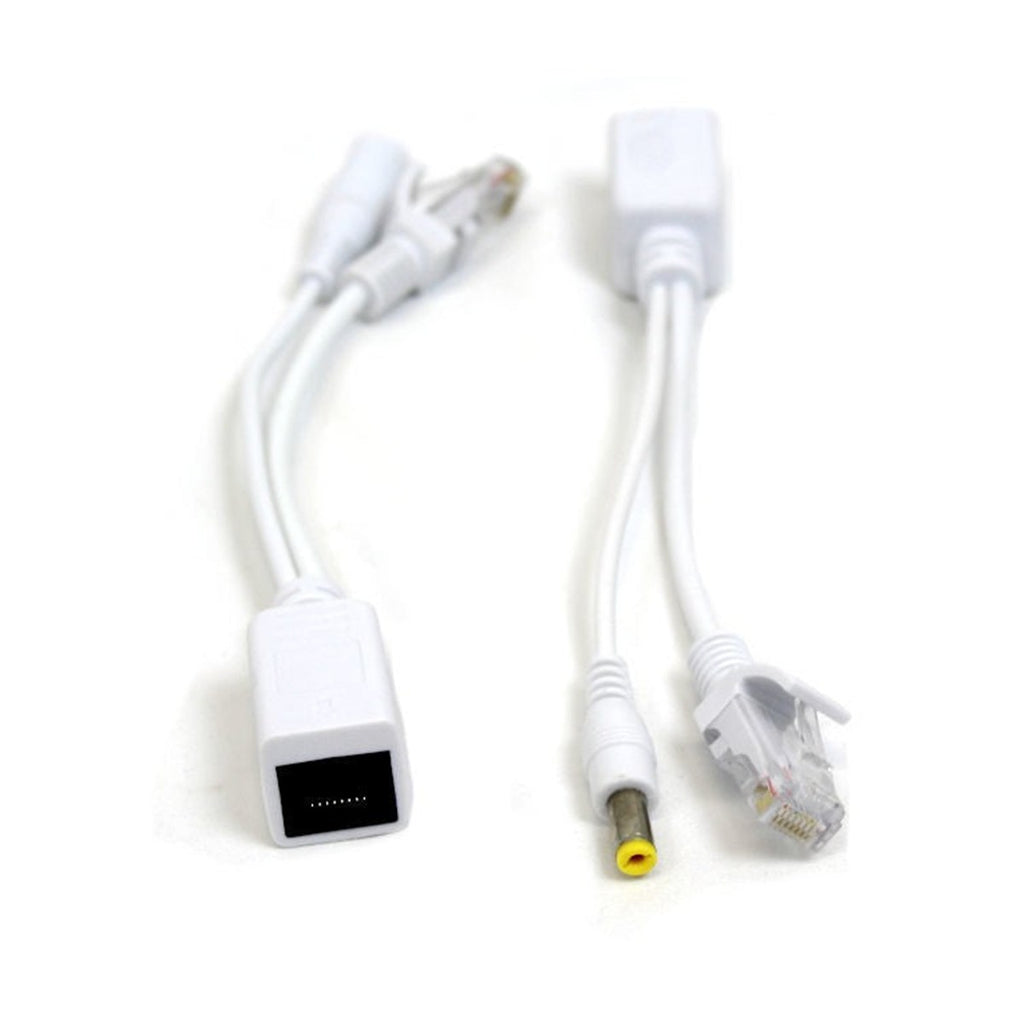 Prolongateur Ethernet CAT6 avec alimentation, blanc