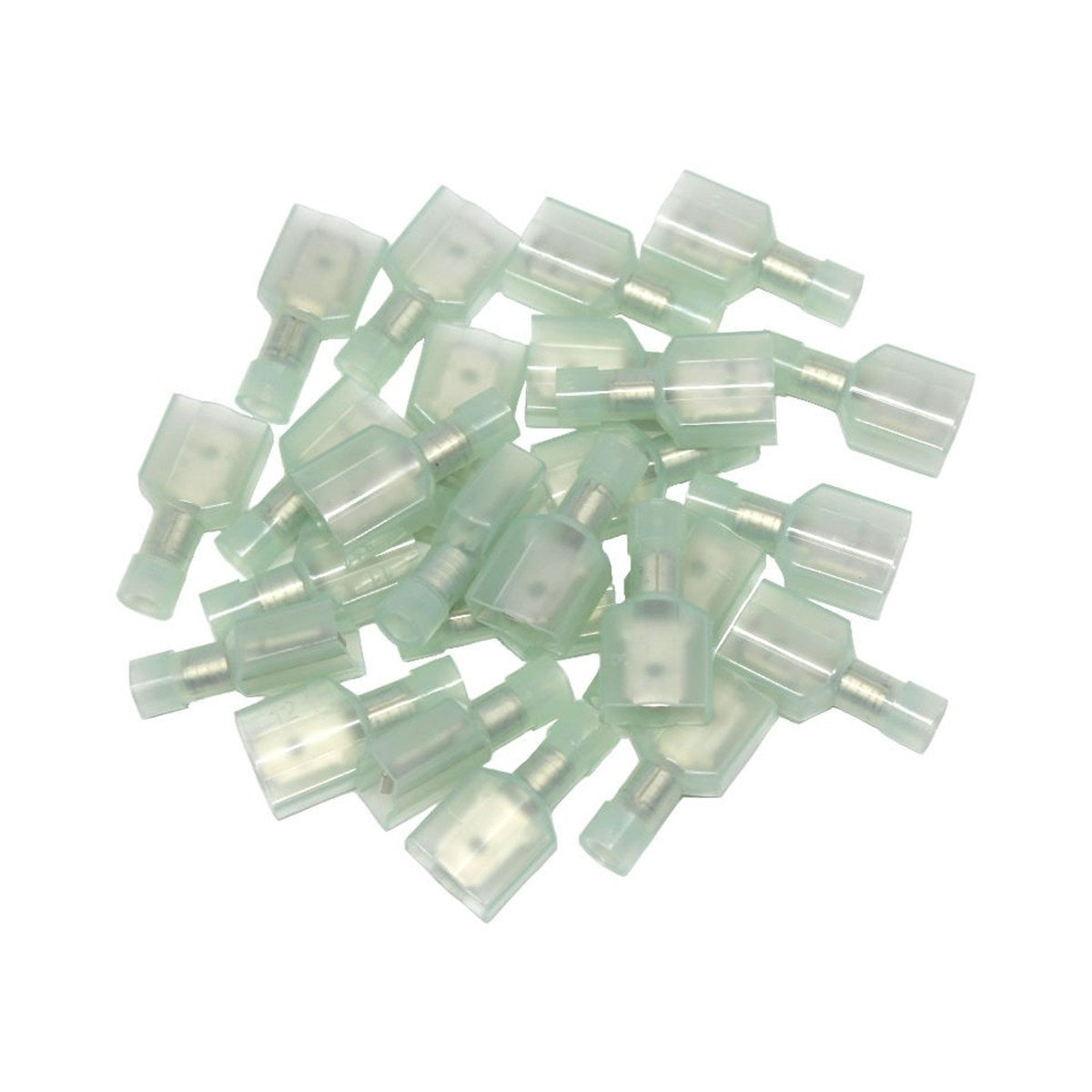Cosses à déconnexion rapide mâles 0,250 po, 16-14 AWG, nylon, sac de 25