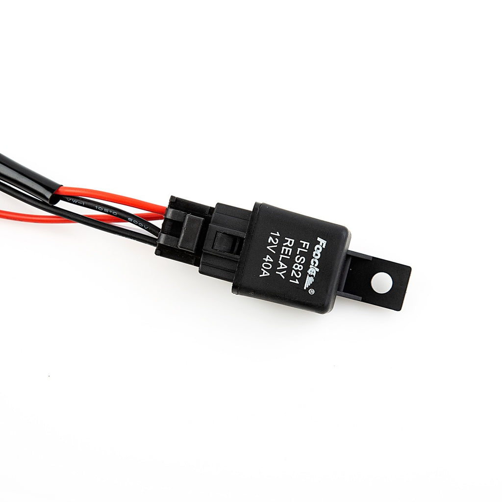 Interrupteur marche-arrêt pour phare de travail 12 V, fusible 13,5 A, fil de 3 m