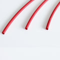 Gaine thermorétractable 2:1 étiquetée, 1/8 po, rouge, 4 pi