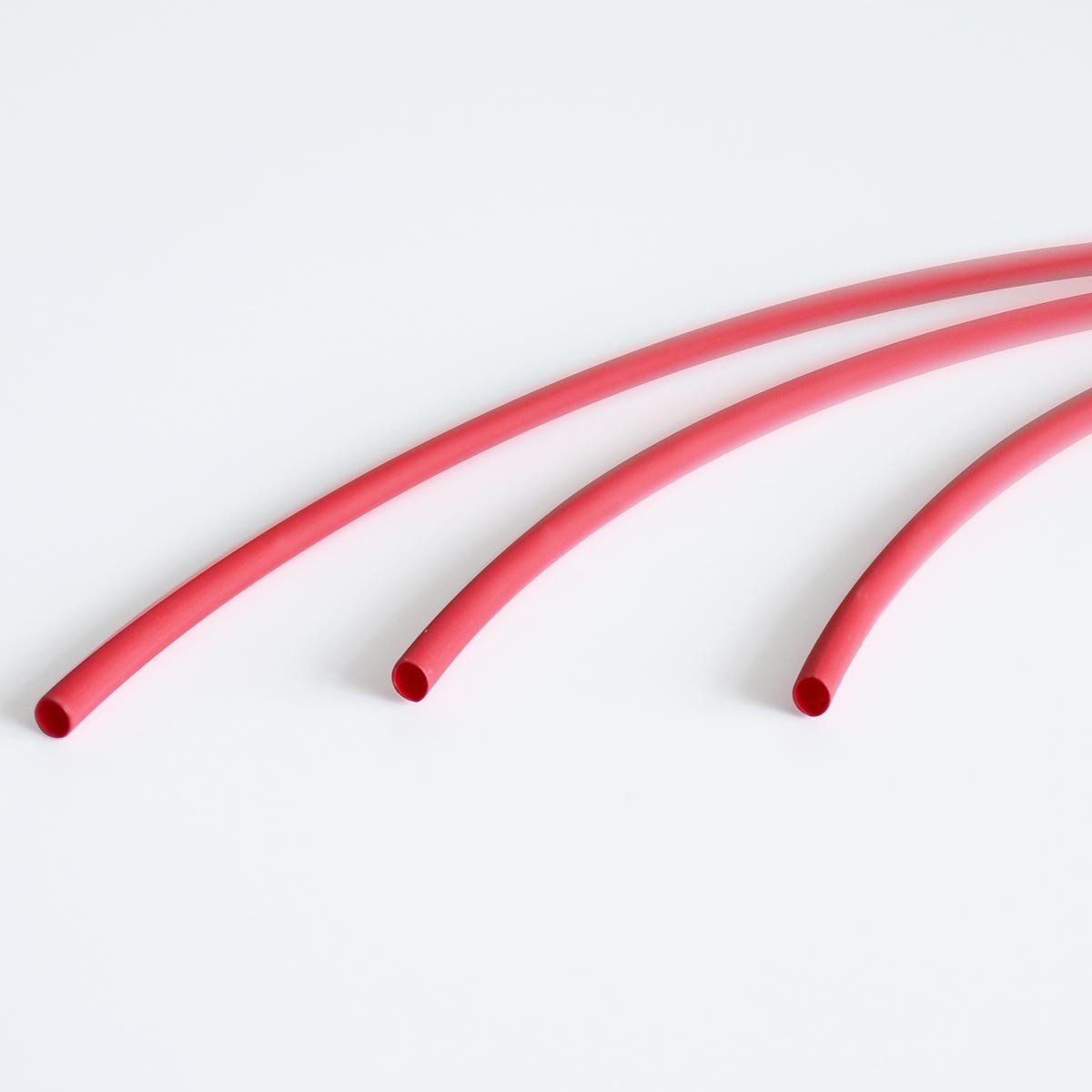 Gaine thermorétractable 2:1 étiquetée, 5/16 po, rouge, 4 pi