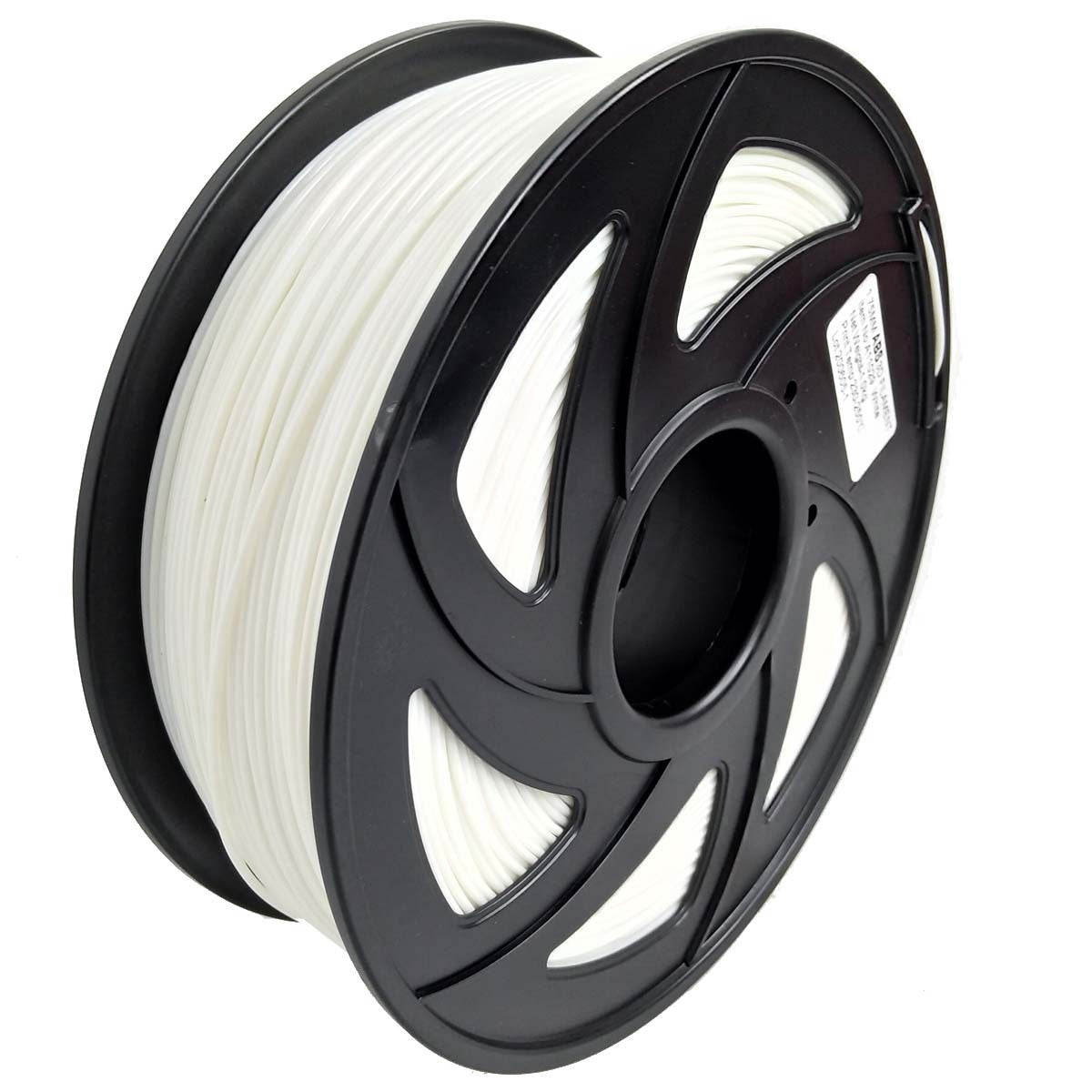 CloneBox Filament ABS 1,75 mm pour imprimante 3D, 1 kg, blanc