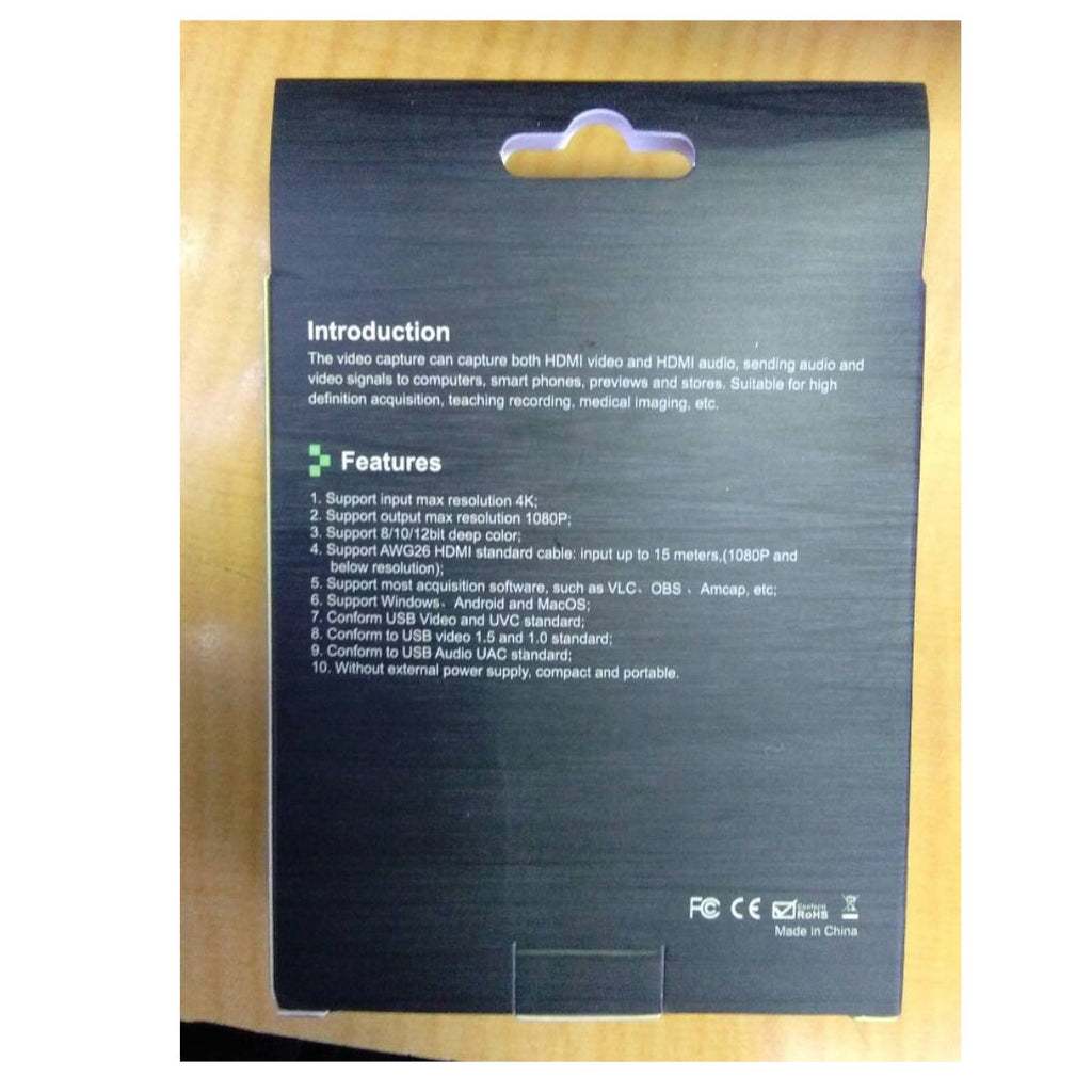 Carte de capture vidéo HDMI vers USB, 1080p, pour diffusion et cours en ligne