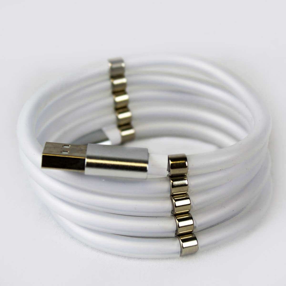 Câble magnétique USB-C vers USB-C, 2,4 A, 1 m