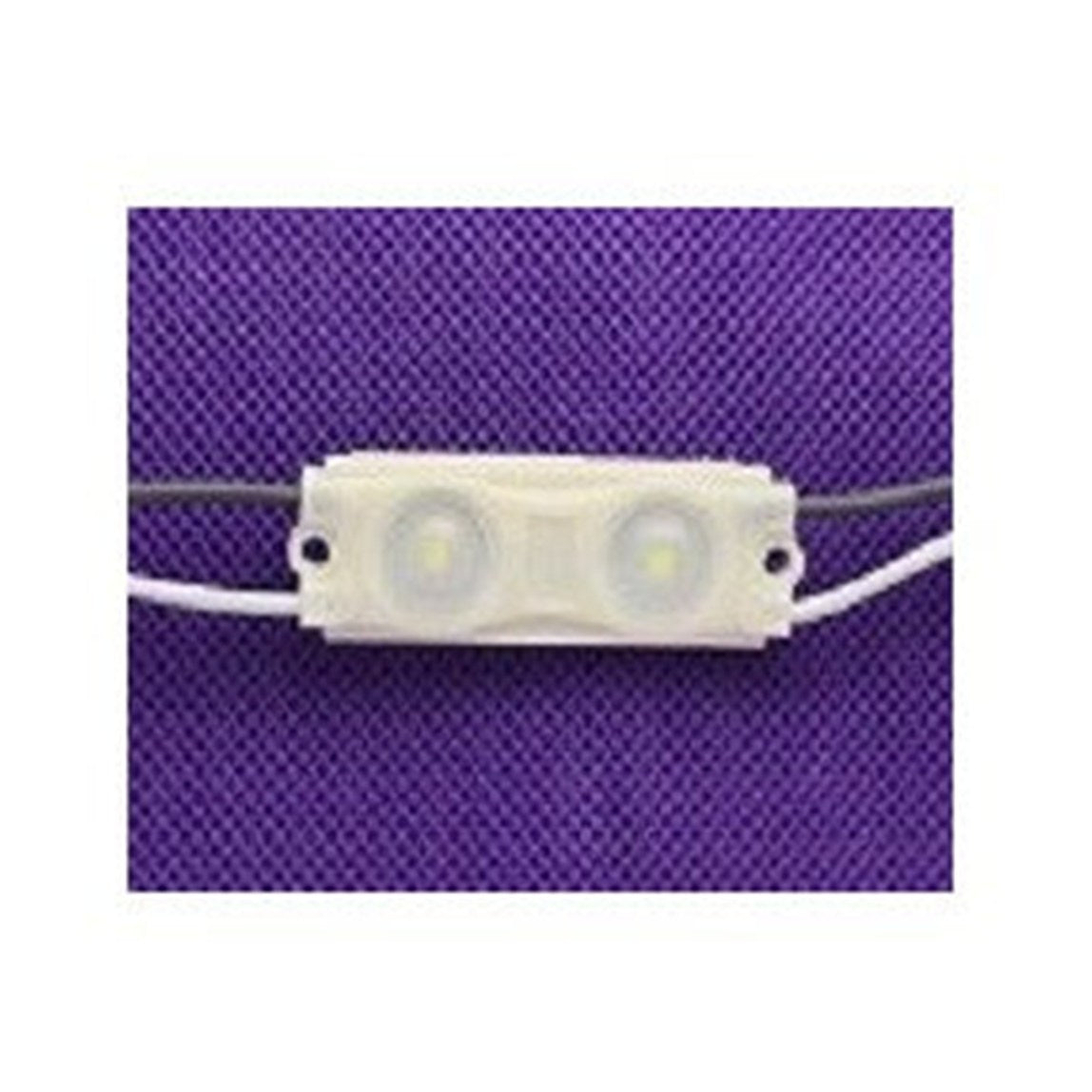 Module DEL 2835, 2 DEL, 1,2 W, 60 lm, 12 V, IP65, blanc