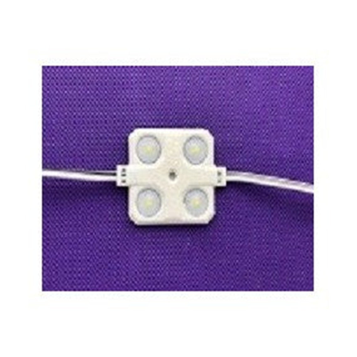 Module DEL 2835, 4 DEL, 1,2 W, 200 lm, 12 V, IP65, blanc