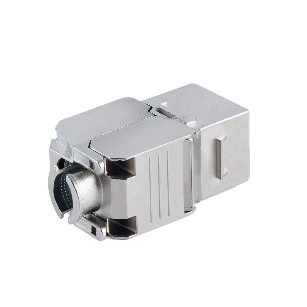 CAT.6A RJ45 keystone jack Blindé,  50u gold , cULus certifier