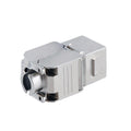 CAT.6A RJ45 keystone jack Blindé,  50u gold , cULus certifier