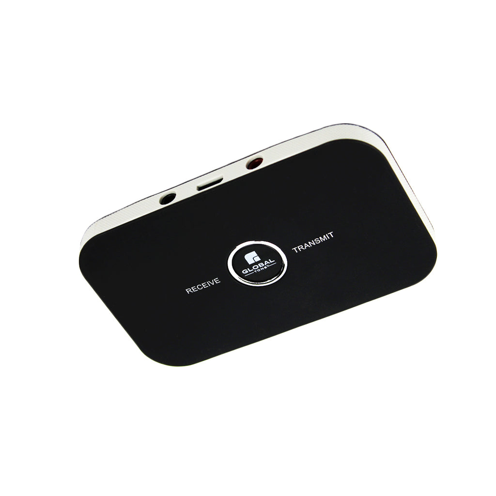 Globaltone Émetteur et récepteur audio Bluetooth 2 en 1