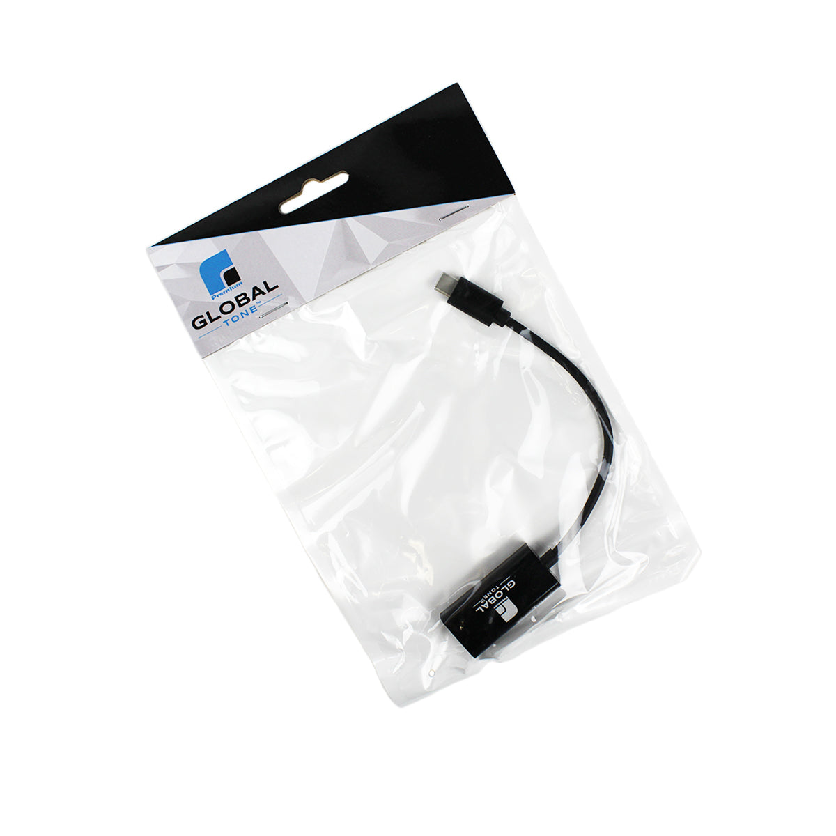 Globaltone Adaptateur USB-C mâle vers HDMI femelle, 15 cm