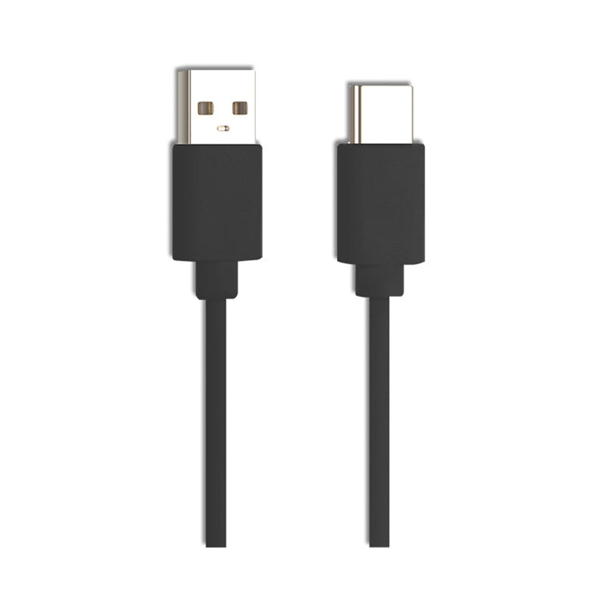 Globaltone Câble USB A vers USB-C, charge et données, 3 A, 3 pi, noir