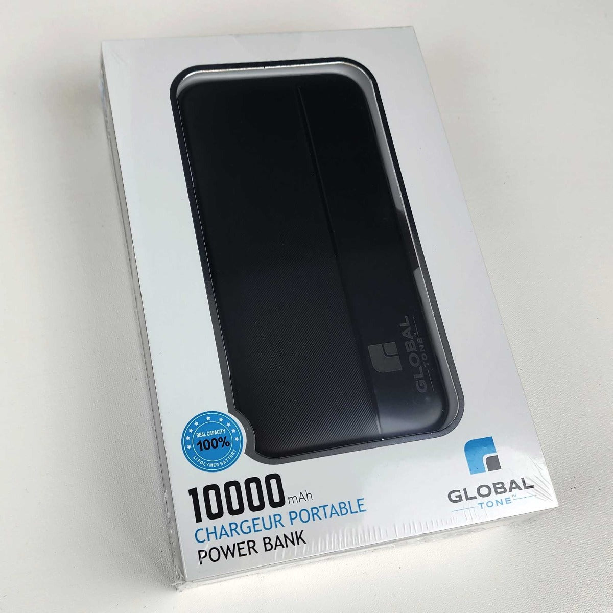 Globaltone Chargeur portable 10 000 mAh