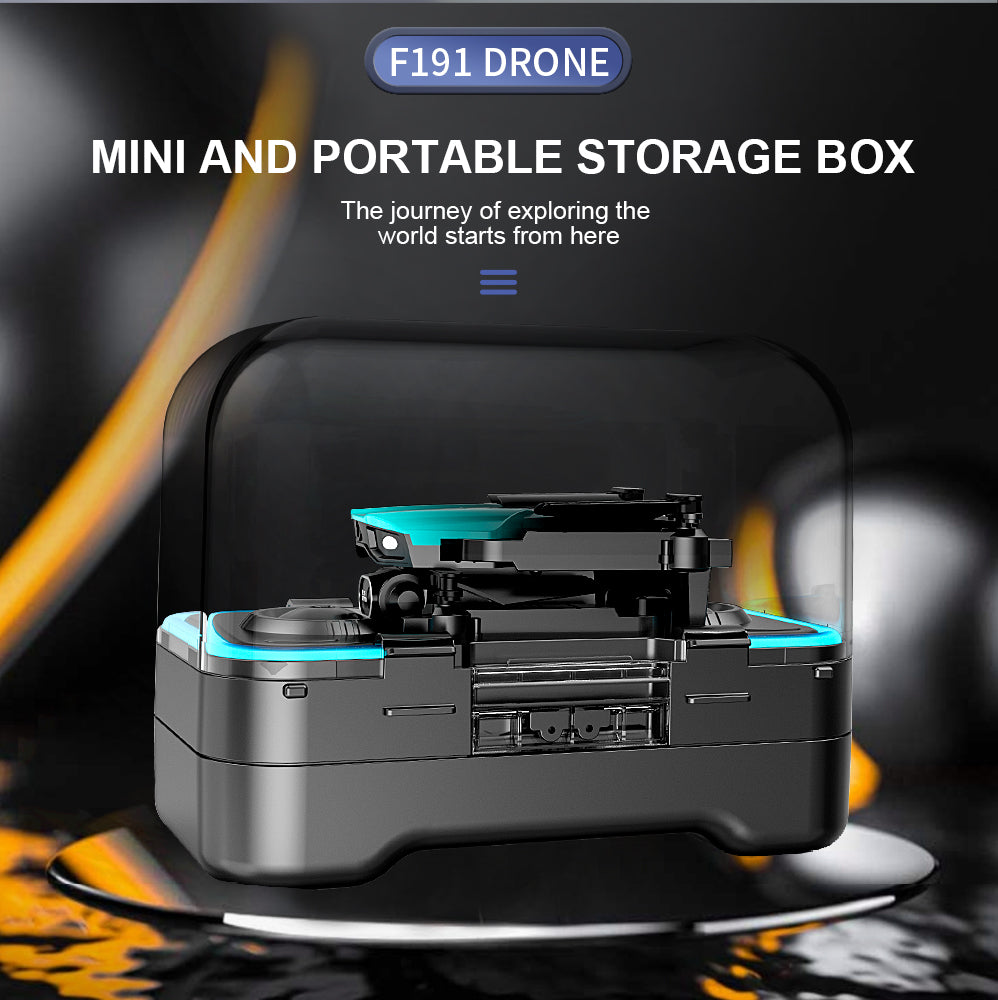 ZFR F191 Drone à double caméra avec sac de rangement, 1 batterie