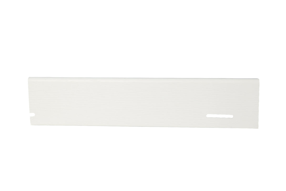 Globaltone Accessoire de Vinyle Moulure en J -5/8" Blanc 12’6" 0.04" 3810mm