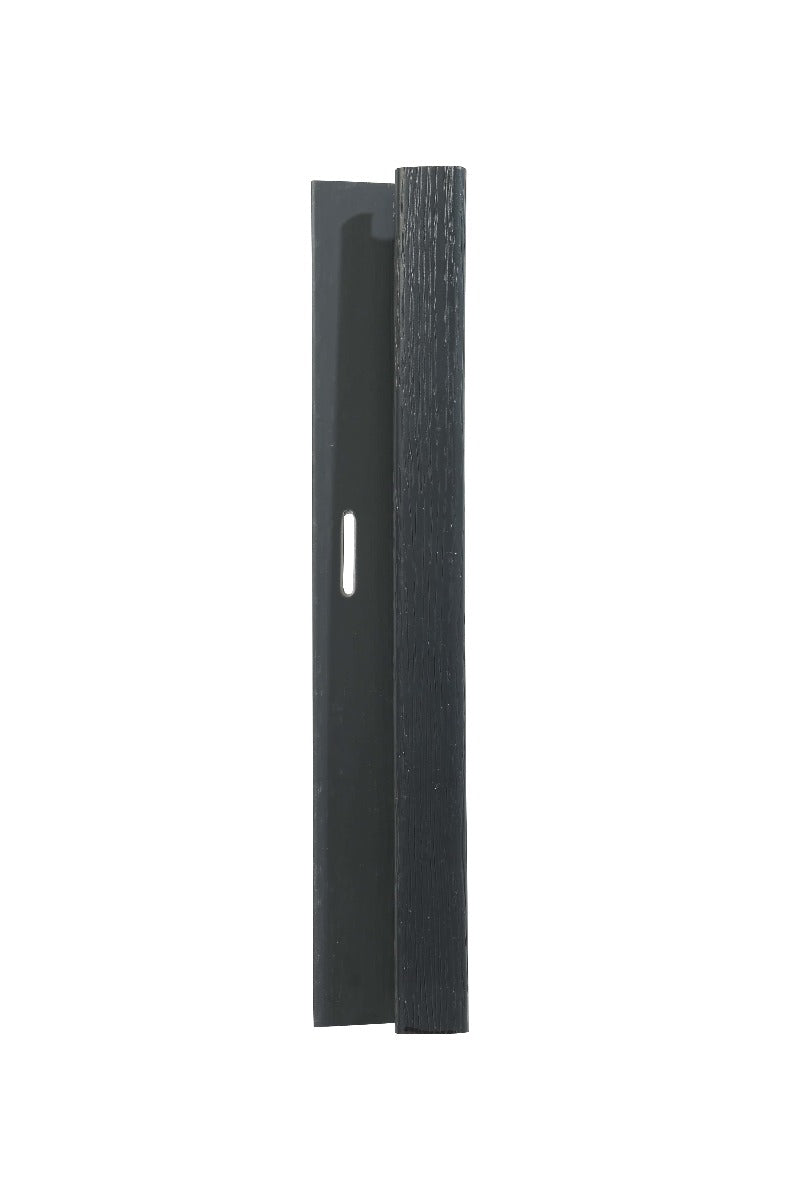 Globaltone Accessoire de Vinyle ASA Moulure en J -5/8" Charbon 12’6" 0.04"