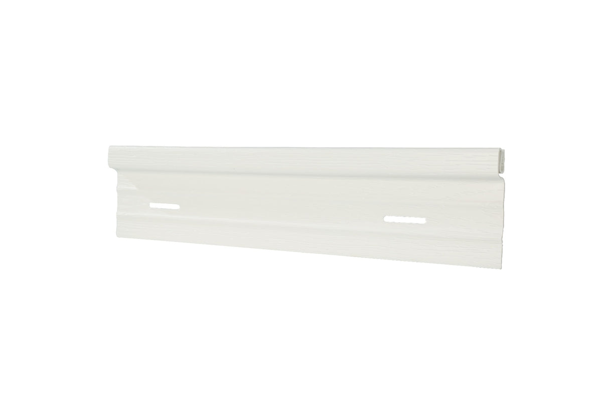 Globaltone Accessoire de Vinyle Moulure de Départ Blanc 12’6" 0.04" 3810mm