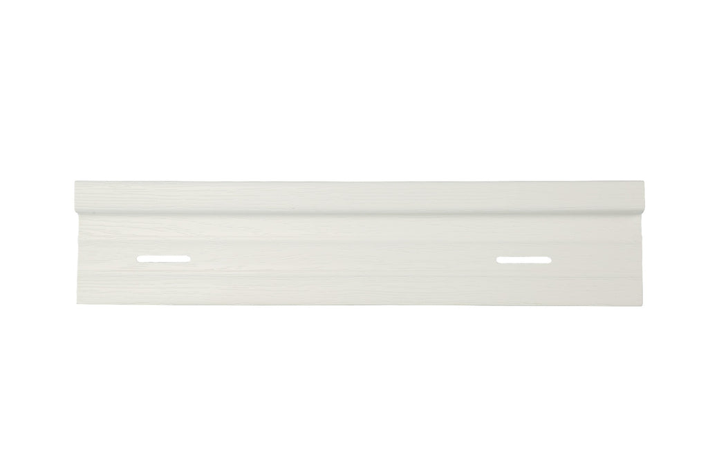 Globaltone Accessoire de Vinyle Moulure de Départ Blanc 12’6" 0.04" 3810mm