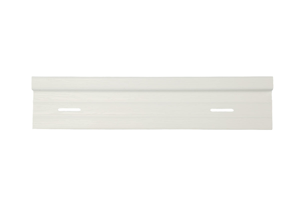 Globaltone Accessoire de Vinyle Moulure de Départ Blanc 12’6" 0.04" 3810mm