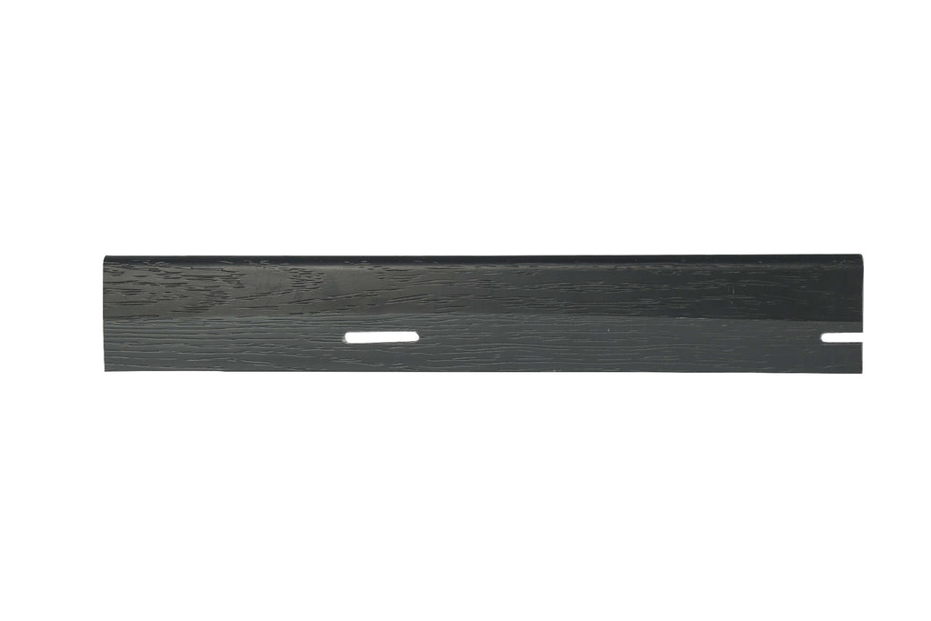 Globaltone Accessoire de Vinyle Moulure de fin ASA Charbon 12’6" 0.04"