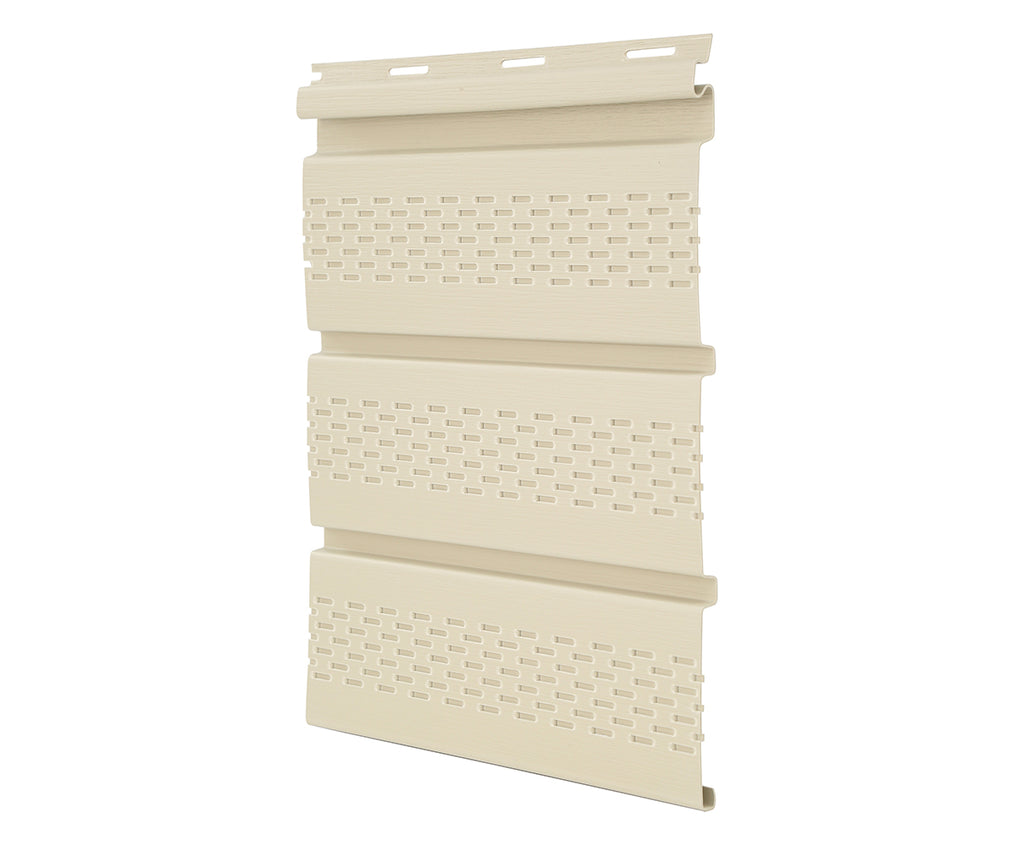 Globaltone Accessoire de Vinyle Soffite perforé Beige 12" 10ft 0.04" 3048mm