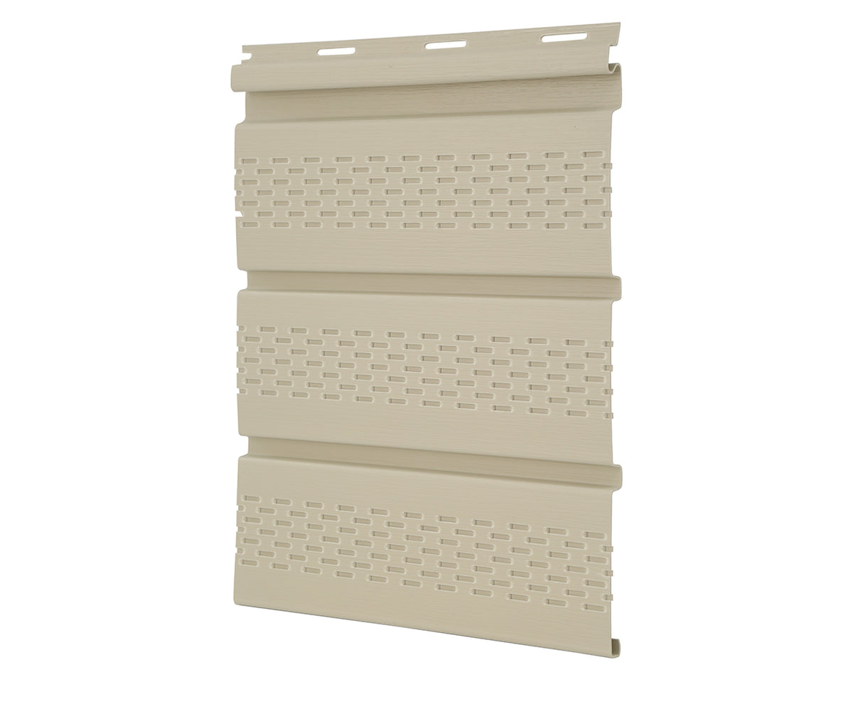 Globaltone Accessoire de Vinyle Soffite perforé Beige 12" 10ft 0.04" 3048mm