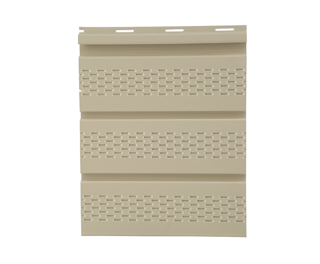 Globaltone Accessoire de Vinyle Soffite perforé Beige 12" 10ft 0.04" 3048mm
