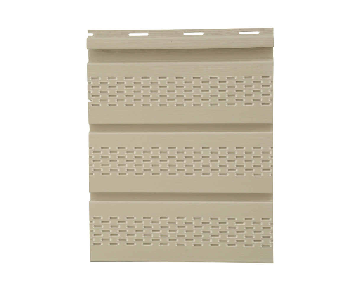 Globaltone Accessoire de Vinyle Soffite perforé Beige 12" 10ft 0.04" 3048mm