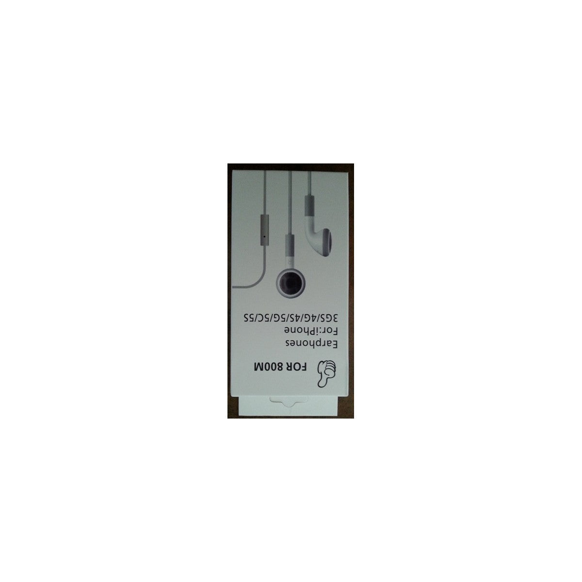 Écouteur pour iPhone ou Android, plug 3.5mm
