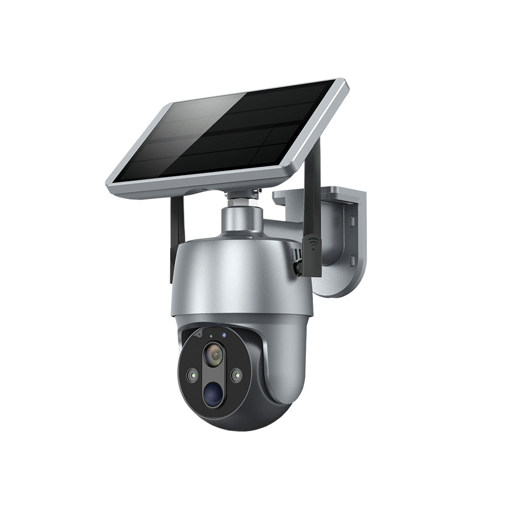 Caméra de sécurité à énergie solaire, PTZ,  WIFI 2MP