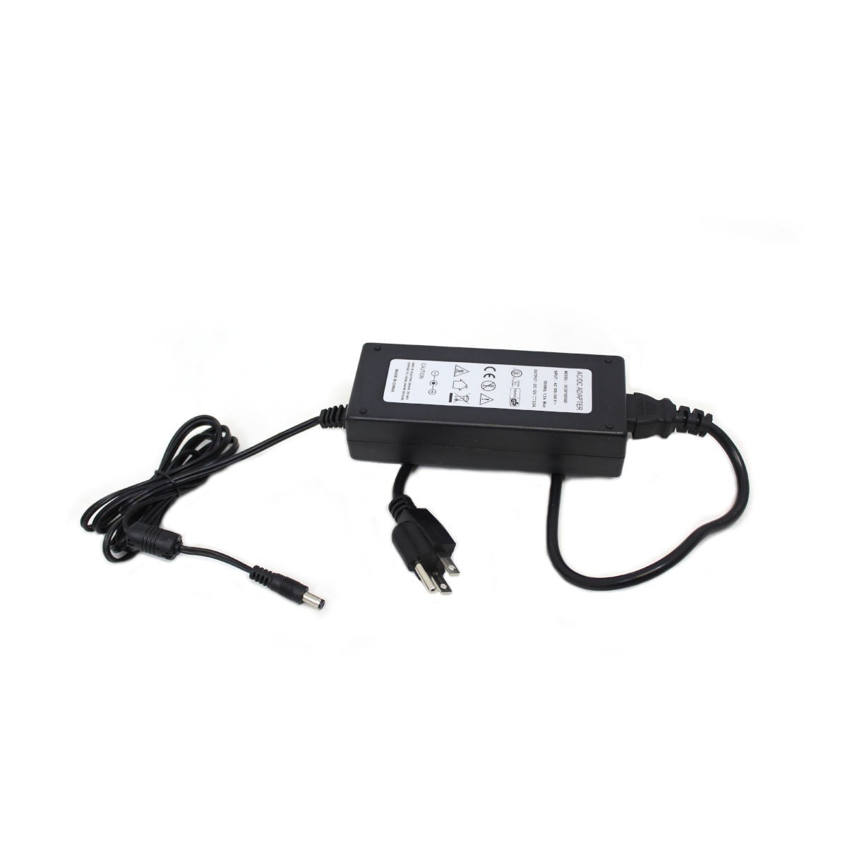 Switching Power Supply  5A, 12VDC  USA Canada 2.1mm dc plug, ac cable, cULu