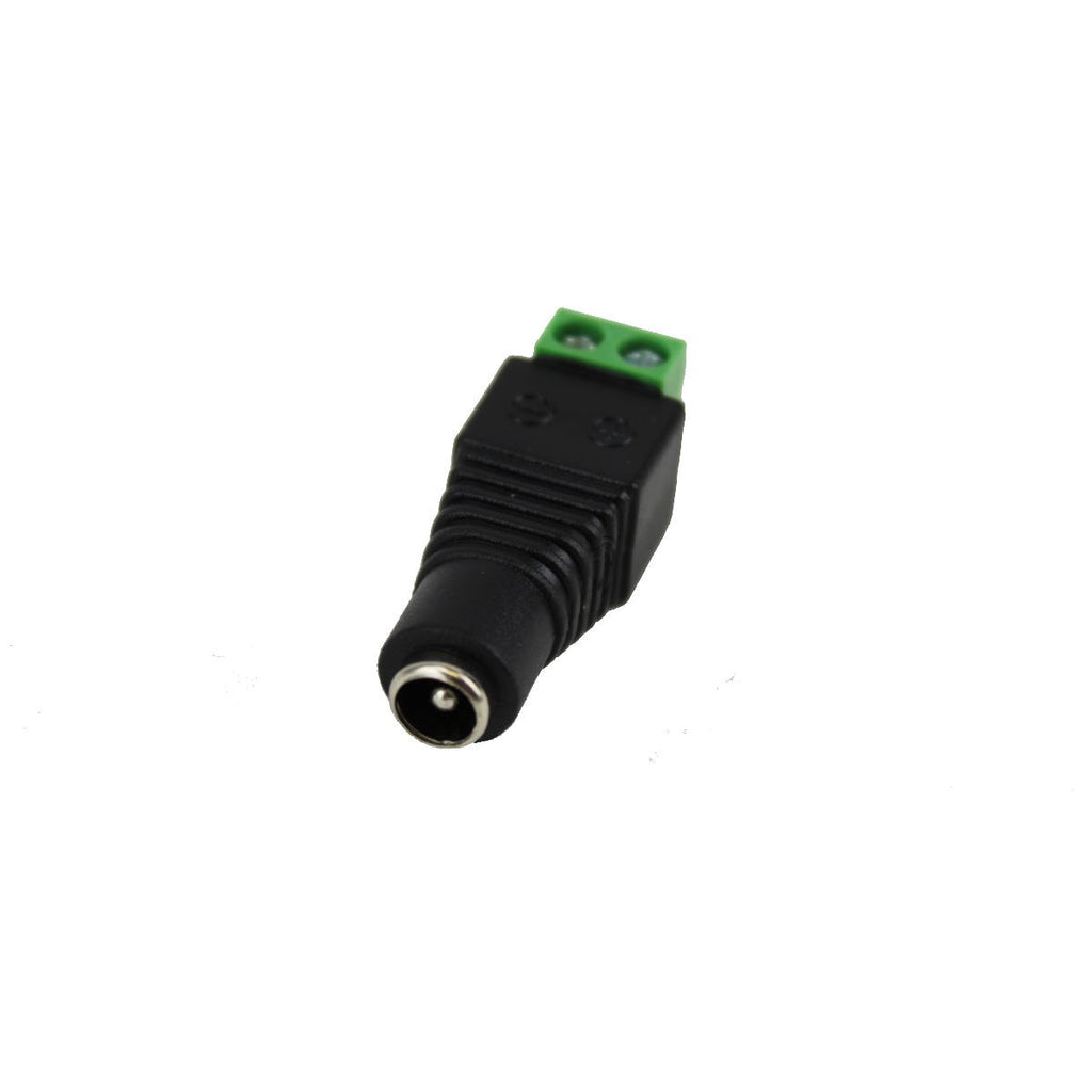 Connecteur DC femelle 2.1x5.5mm à Connecteur bloc terminal Pitch Screw