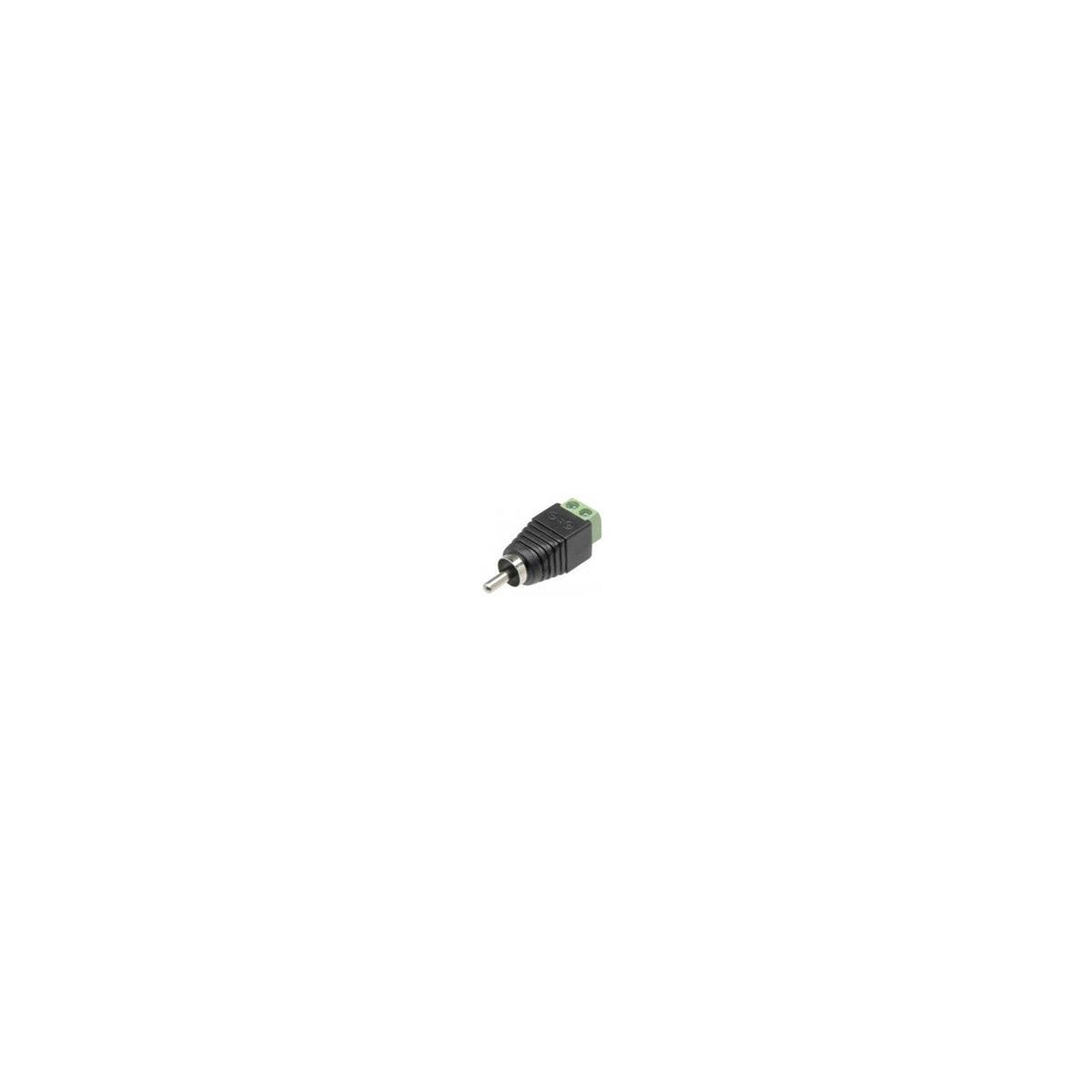 Adapter RCA Male to Pitch Screw Terminal Block Connector