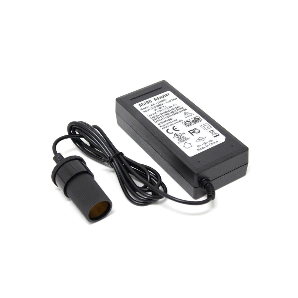 Transformateur 12 Volts DC, 6A avec Fiche Allume-Cigarette