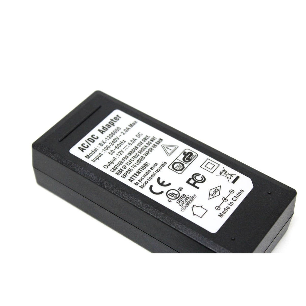 Transformateur 12 Volts DC, 6A avec Fiche Allume-Cigarette