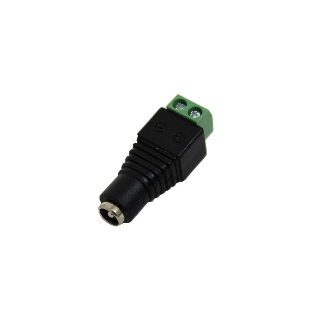 Connecteur DC femelle 2.1x5.5mm à bloc terminal Pitch Screw, Sac de 5pcs
