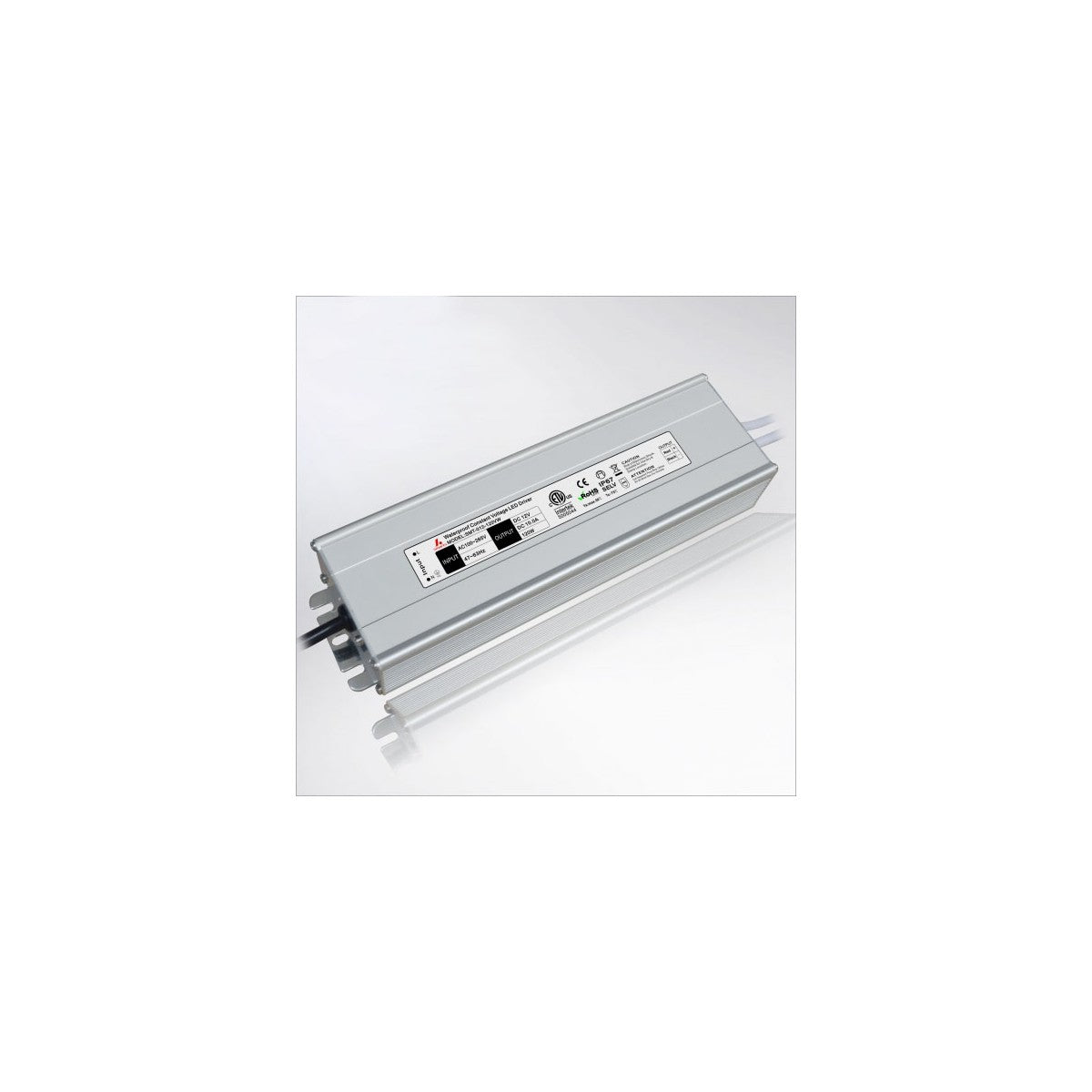 Transfo. DEL voltage constant, in 100-265v, out 10 Amp, 12VDC IP67 Certifié