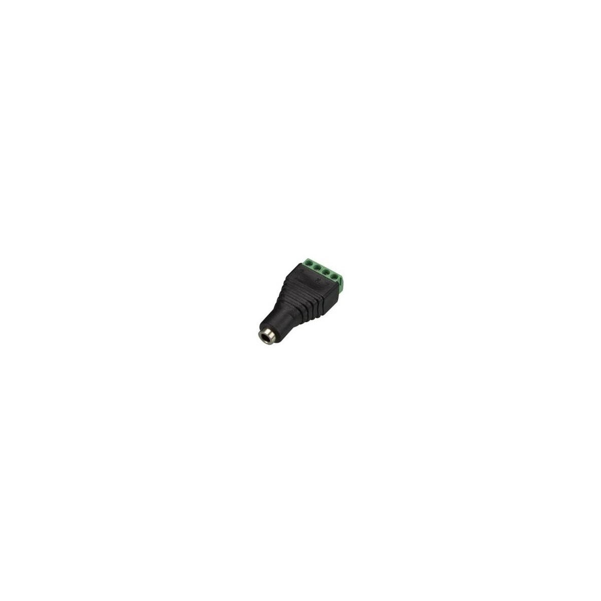 3.5mm femelle stéréo à Connecteur bloc terminal Pitch Screw 4 pins