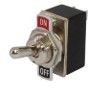 Interrupteur à levier SPST marche-arrêt, 4 A, 125 V CA, trou de 12 mm