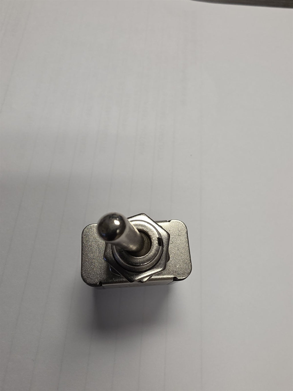 Interrupteur à levier SPST marche-arrêt, 15 A, 115 V CA, trou de 12 mm