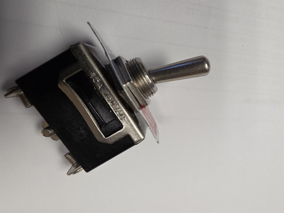 Interrupteur à levier momentané SPDT marche-arrêt, 125/250 V, 20/15 A